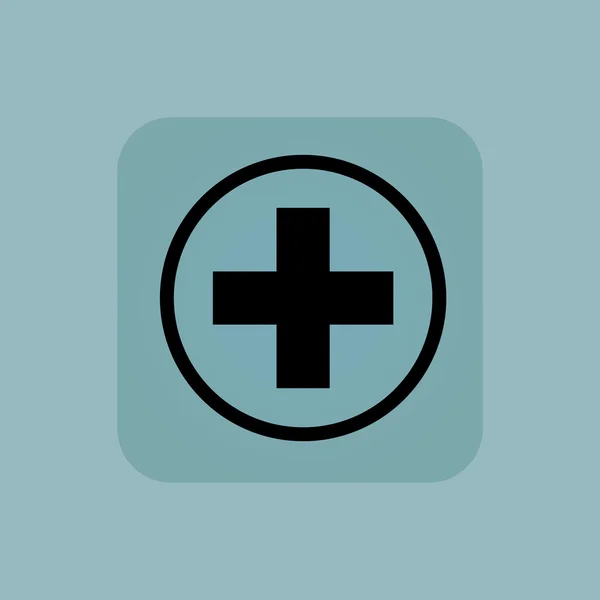 Pale blue medical icon 2 — Stock Vector