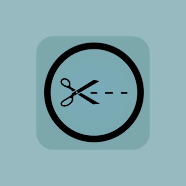 Uçuk mavi işareti kesmek