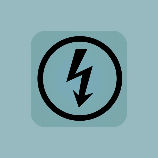 淡蓝色电压标志 — 图库矢量图片