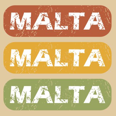 Vintage Malta Pul Seti