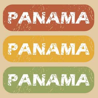 Vintage Panama Pul Seti
