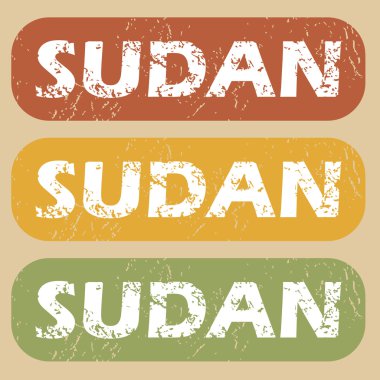 Vintage Sudan Pul Seti