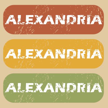 Vintage Alexandria Pul Seti