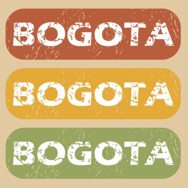 Vintage Bogota Pul Seti