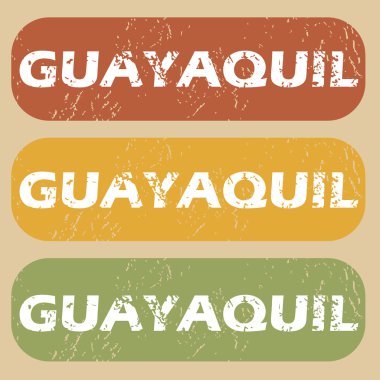 Vintage Guayaquil Pul Seti