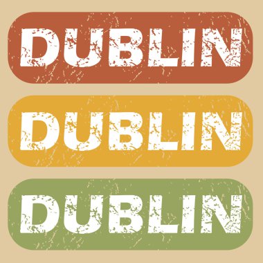 Vintage Dublin Pul Seti