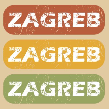 Vintage Zagreb Pul Seti