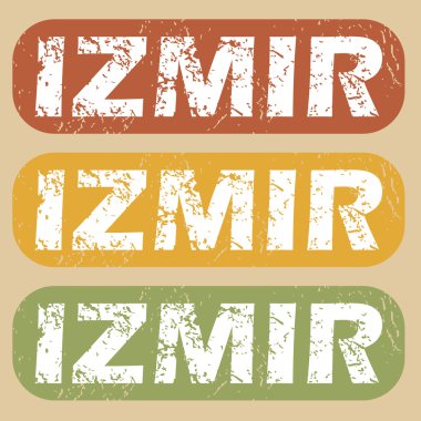 Vintage izmir pul seti