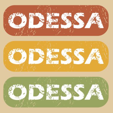 Vintage Odessa pul seti