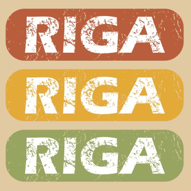 Vintage Riga Pul Seti