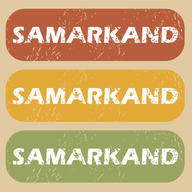 Vintage Samarkand Pul Seti