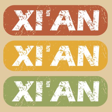 Vintage XI bir damga ayarla