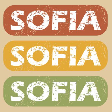 Vintage Sofia Pul Seti