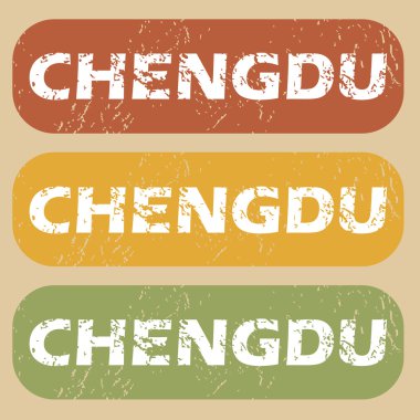 Vintage Chengdu Pul Seti