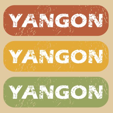 Vintage Yangon Pul Seti