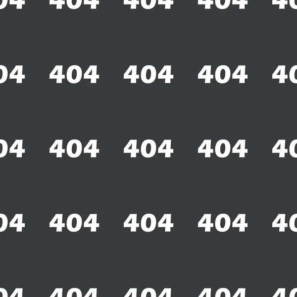 ストレート ブラック エラー 404 パターン — ストックベクタ