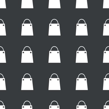 Düz siyah alışveriş çantası modeli