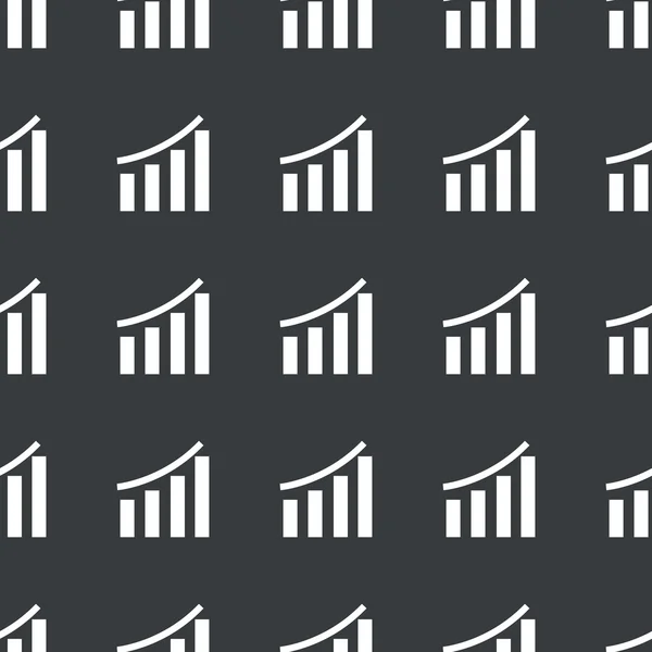 Modèle graphique à barres noires droites — Image vectorielle