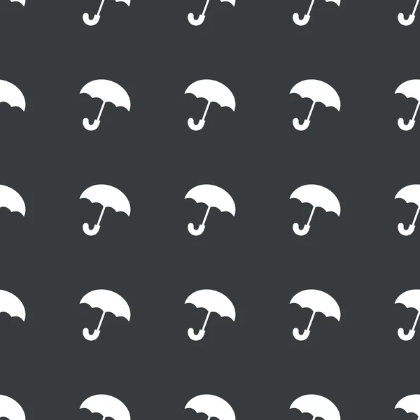 Modèle de parapluie noir droit — Image vectorielle