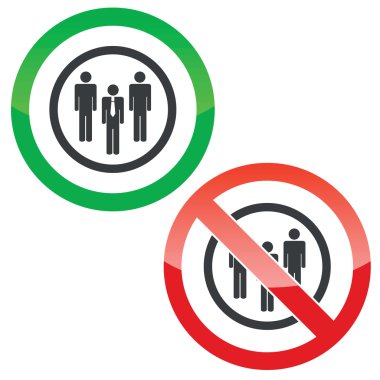 Çalışma grubu izin işaret