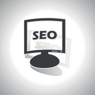 Eğri Seo monitör simgesini