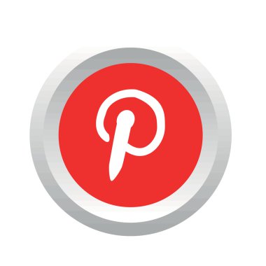 Pinterest sosyal logosu
