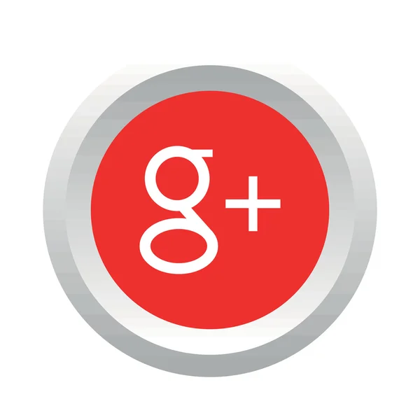 Google plus logo — Stock Vector