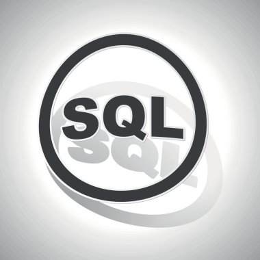 Sql işareti etiket, kavisli