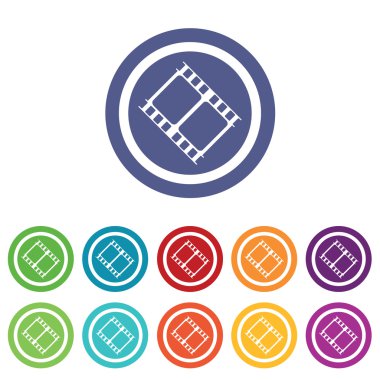 Set renkli film işaretleri