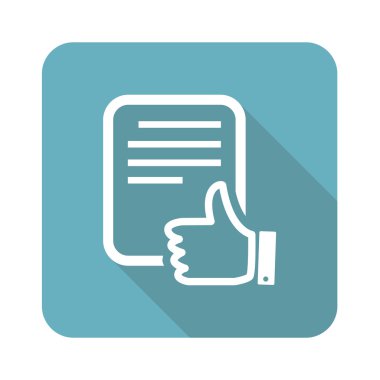 İyi belge simgesi, kare