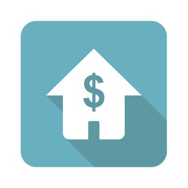 Doları ev simgesini, kare