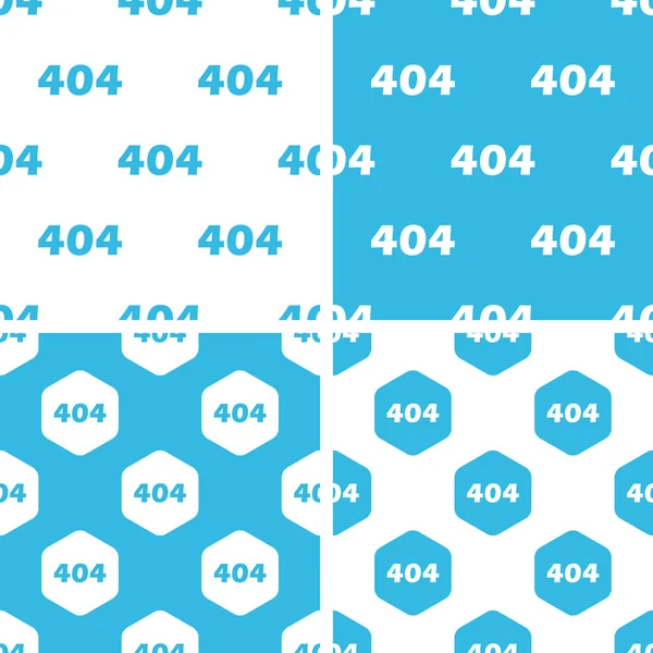 404 patrones establecidos — Vector de stock