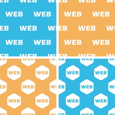 Web desen seti, renkli