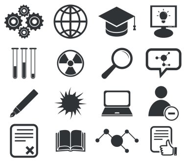 Bilim Icon set 2, basit