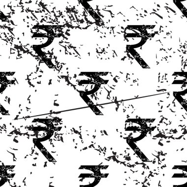 Hint Rupisi desen grunge, tek renkli