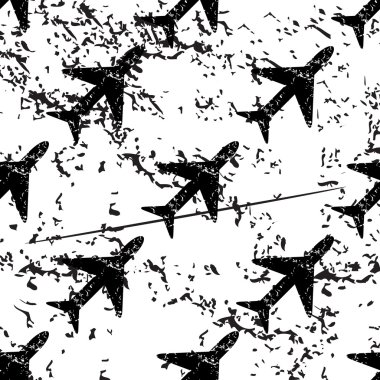 Uçak model, grunge, tek renkli