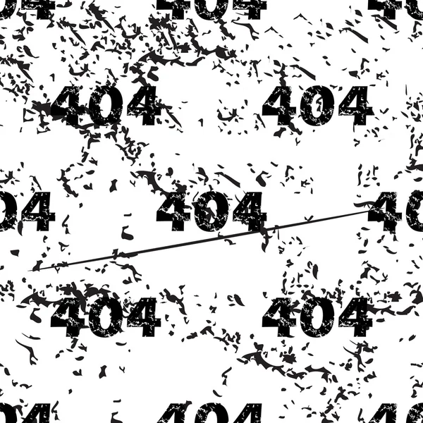 404 візерунок гранжевий, монохромний — стоковий вектор
