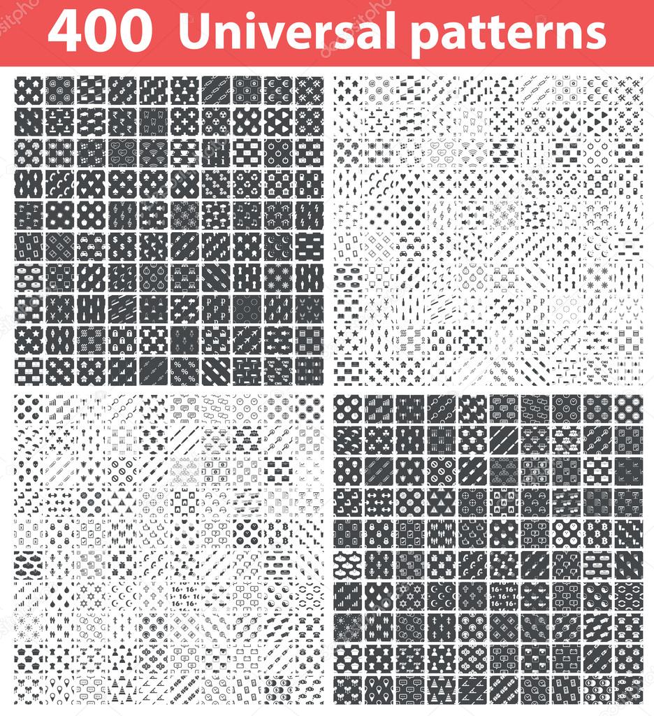 400 universal patterns set