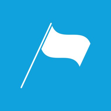 Bayrak simgesini, basit