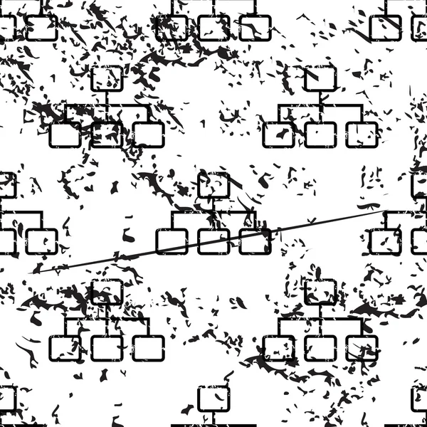 Schema modello, grunge, monocromatico — Vettoriale Stock