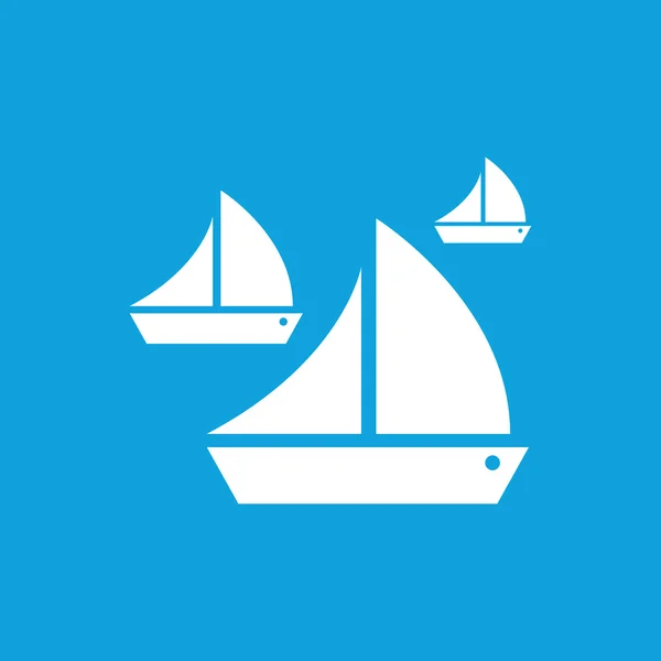 帆船运动图标简单 — 图库矢量图片