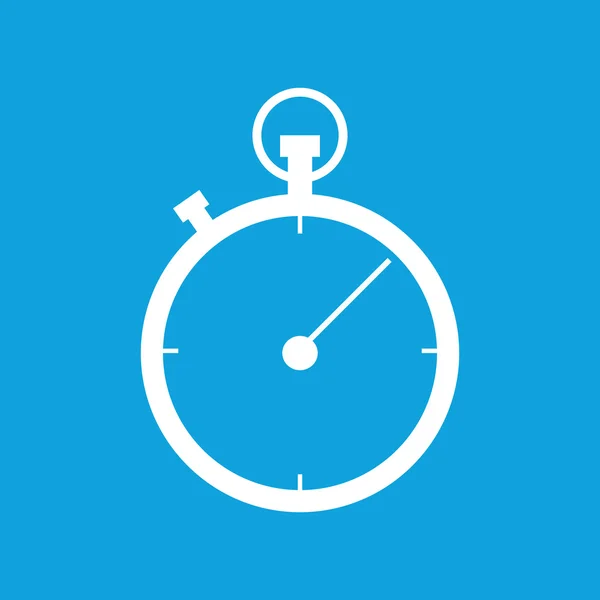 Stop watch icon thin line for web and mobile, modern minimalistic flat