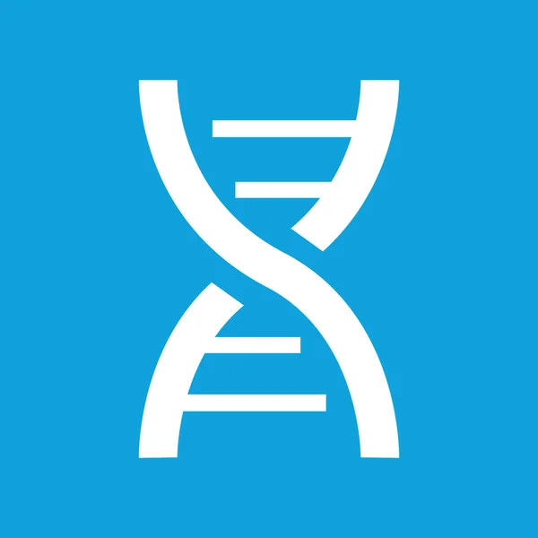 Icône ADN, simple — Image vectorielle