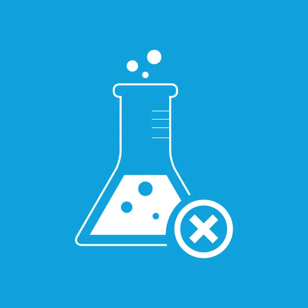 No reagent icon, simple — Stock Vector