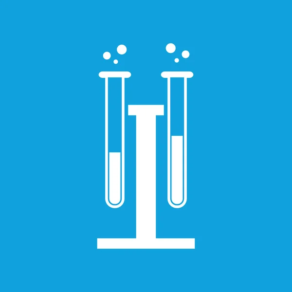 Chemische experiment pictogram, eenvoudige — Stockvector