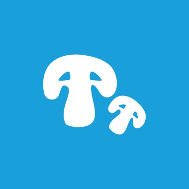 Mantar kutsal kişilerin resmi, beyaz kesme