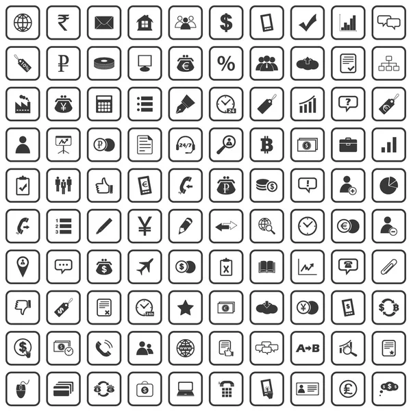 100 iş simgeler kümesi