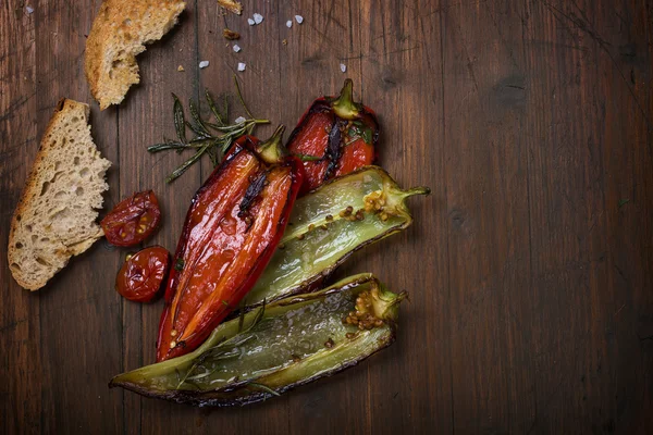 Gebratene Paprika — Stockfoto