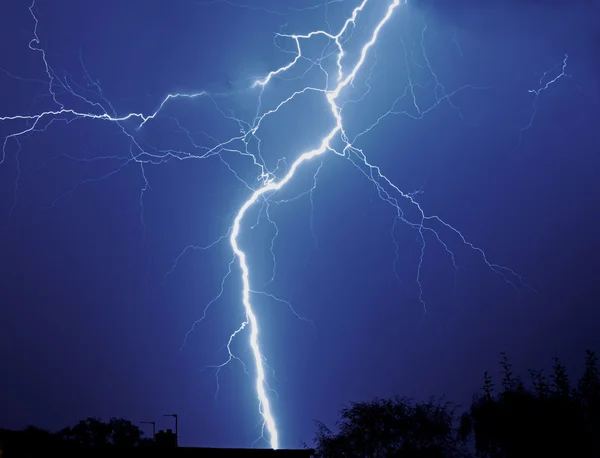 Lightening storm — Stockfoto