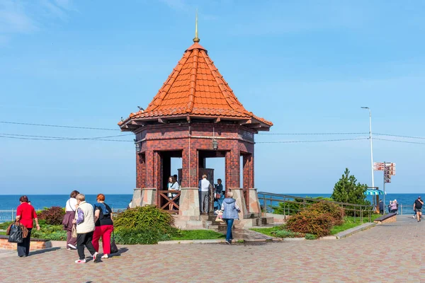 Zelenogradsk Rusko Září 2020 Bouvet Queen Louise Zdroj Minerální Vody — Stock fotografie